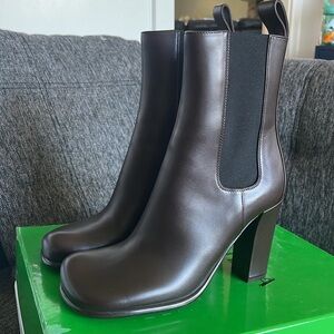 Bottega Veneta Storm Leather Boot 39.5